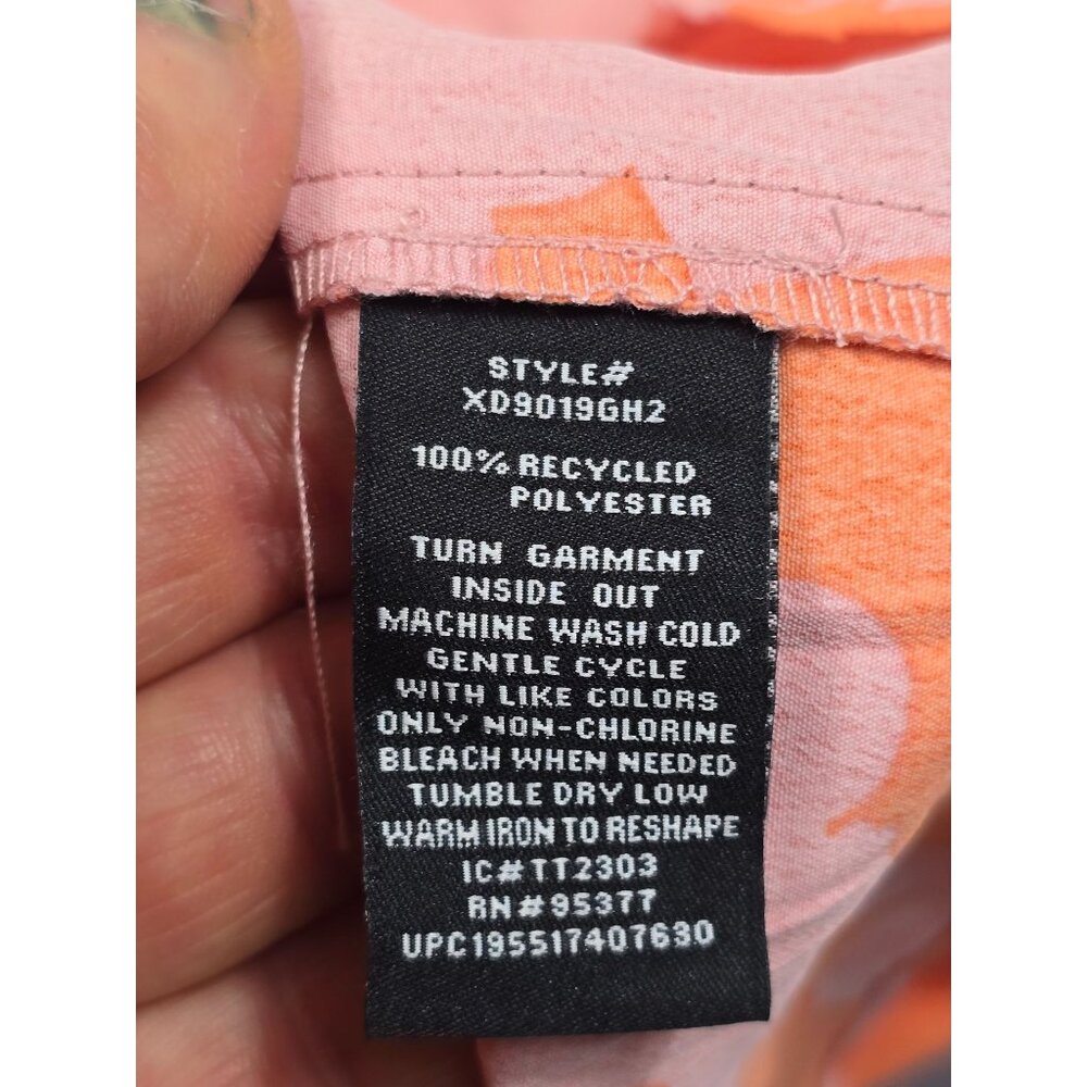 Social Standard By Sanctuary Womens Pink & Orange Floral Midi Dress M - Picture 5 of 5